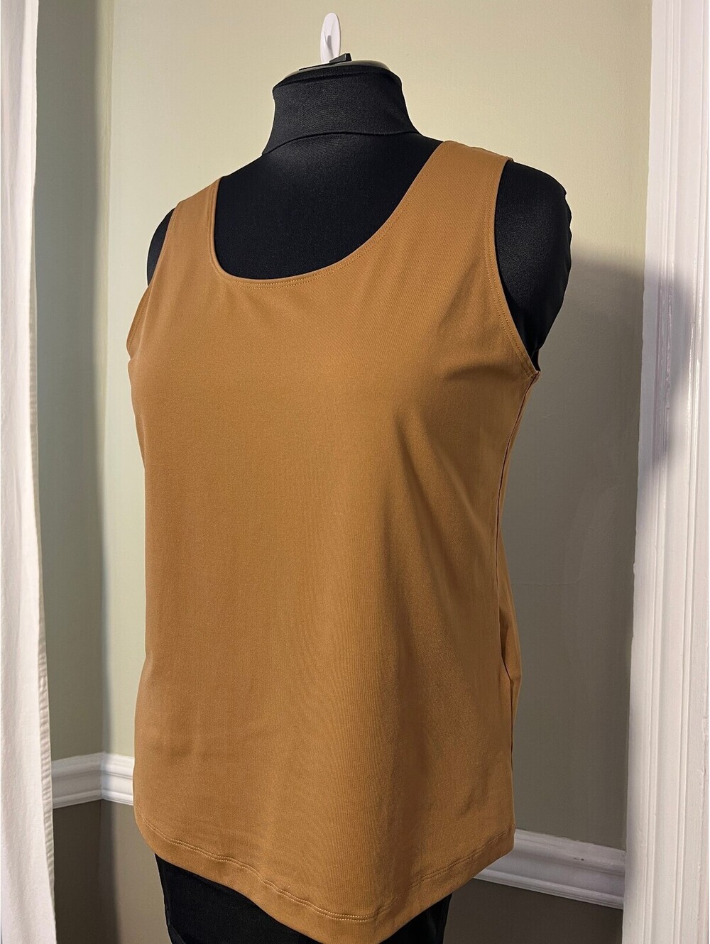 Chico's Women's Brown Nylon Spandex Tank Top Size 3 XL